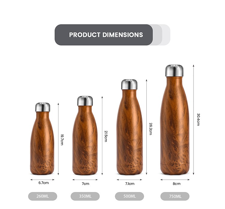 17oz Water Bottle Bpa Free Water Bottle Vacuum Insulated Water Bottle