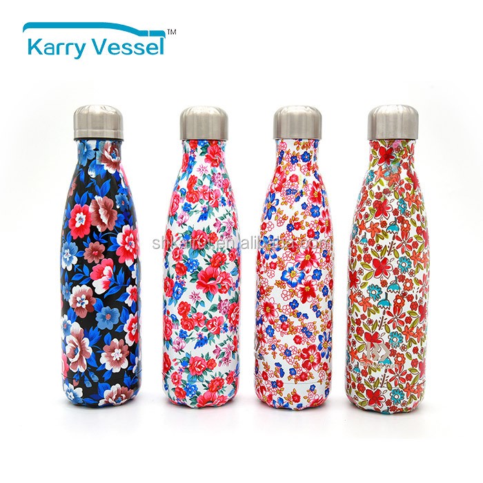 Stainless Steel Insulated Custom Logo Sport Water Bottle for Hot and Cold Water