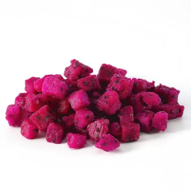 WYLFOODS freeze red dragon fruits Bulk IQF frozen fresh dragon fruit diced juice jam power from China