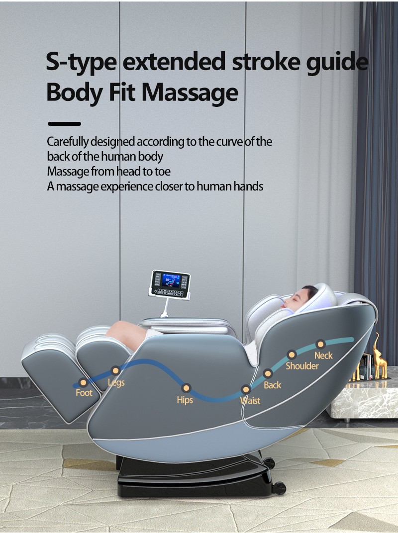 Wholesale 2023 Luxury Body Care Electric Full Body 4D Zero Gravity Fixed Roller Cheap Best Massage Chair Price for Full Body