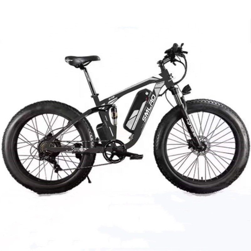 V3 Europe Ebike City Adults Bike Duty Free Warehouse Smlro 1000W 13ah 48V 26*4.0 fatbike electric bicycle mountain dropship