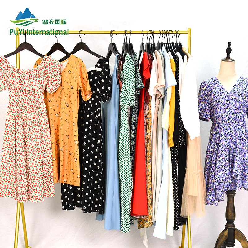 Cheap wholesale women clothing used clothes outdoor cotton dress used clothing in bales in Africa