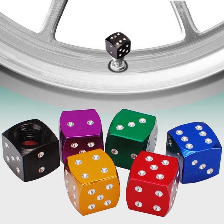 Vtogether V00000400 Bulk Packing Best seller anodised devil's bonesdice dice valve caps