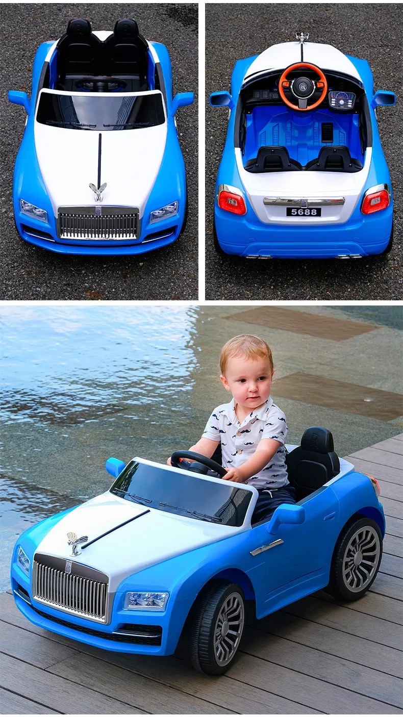 Newest Wholesale 12V Battery Operated Paint Leather Seat Remote Control Kid Electric Ride On Car