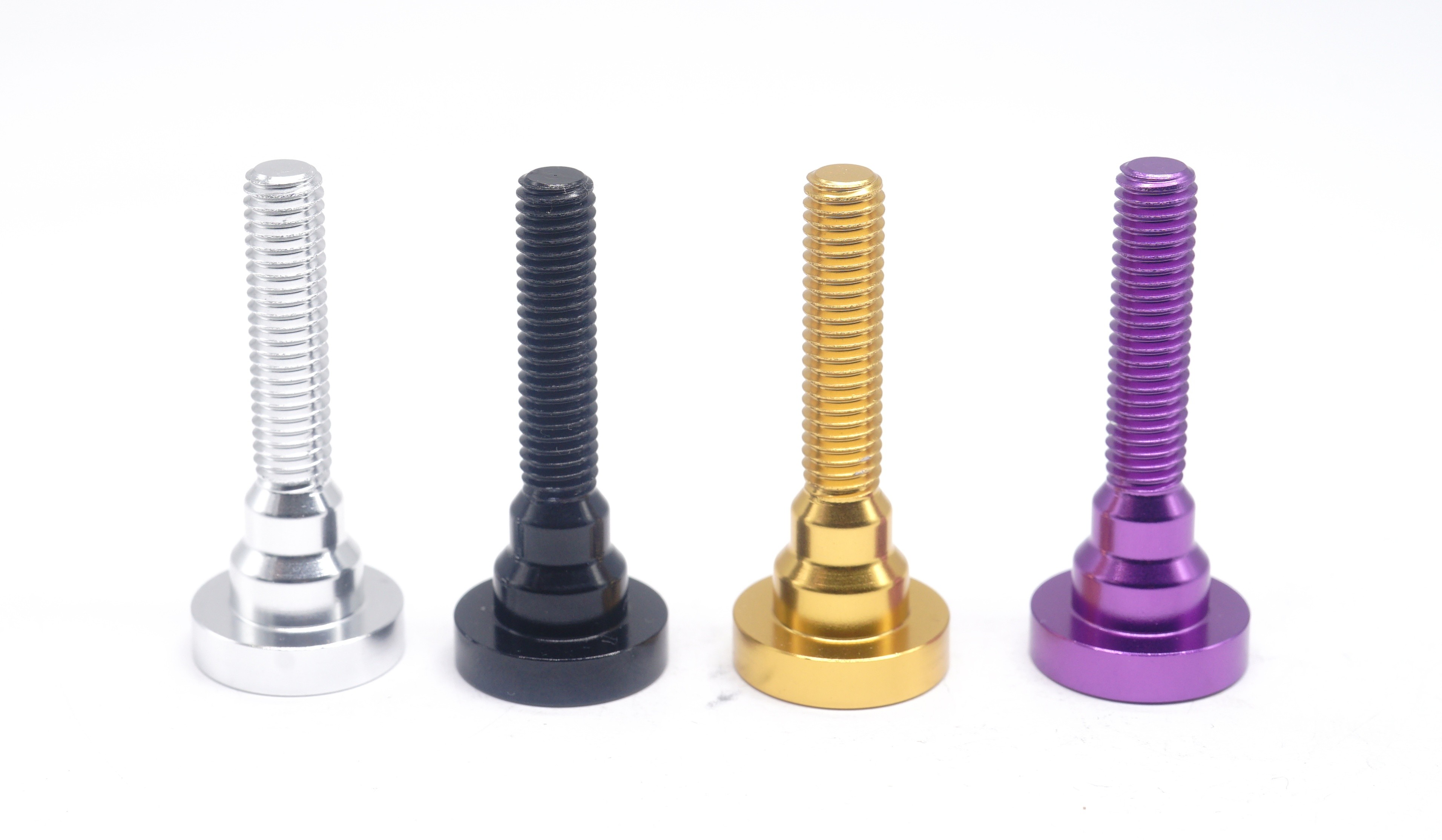 Factory OEM customized high quality bike motorcycle inner hex bolts and nuts titanium plated color screw custom screws