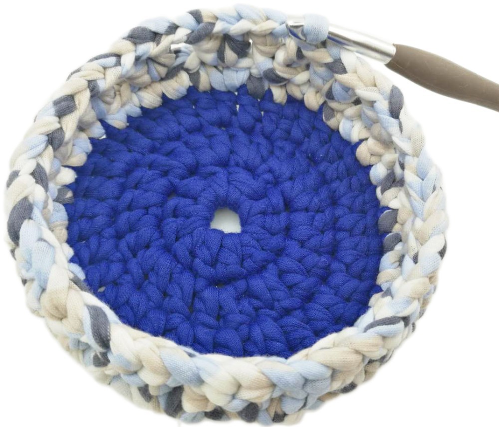 Charmkey crochet yarn cotton polyester spandex blended trapillo Zpaghetti yarn