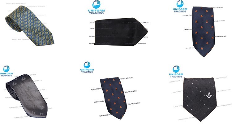 Necktie for masonic regalia new product