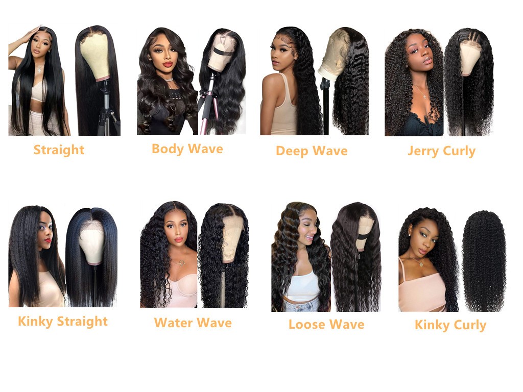 Cheap Virgin Human Hair Brazilian Deep Water Wave Wigs Transparent Hd Lace Wig 4X4 5X5 Lace Closure Remy Wig