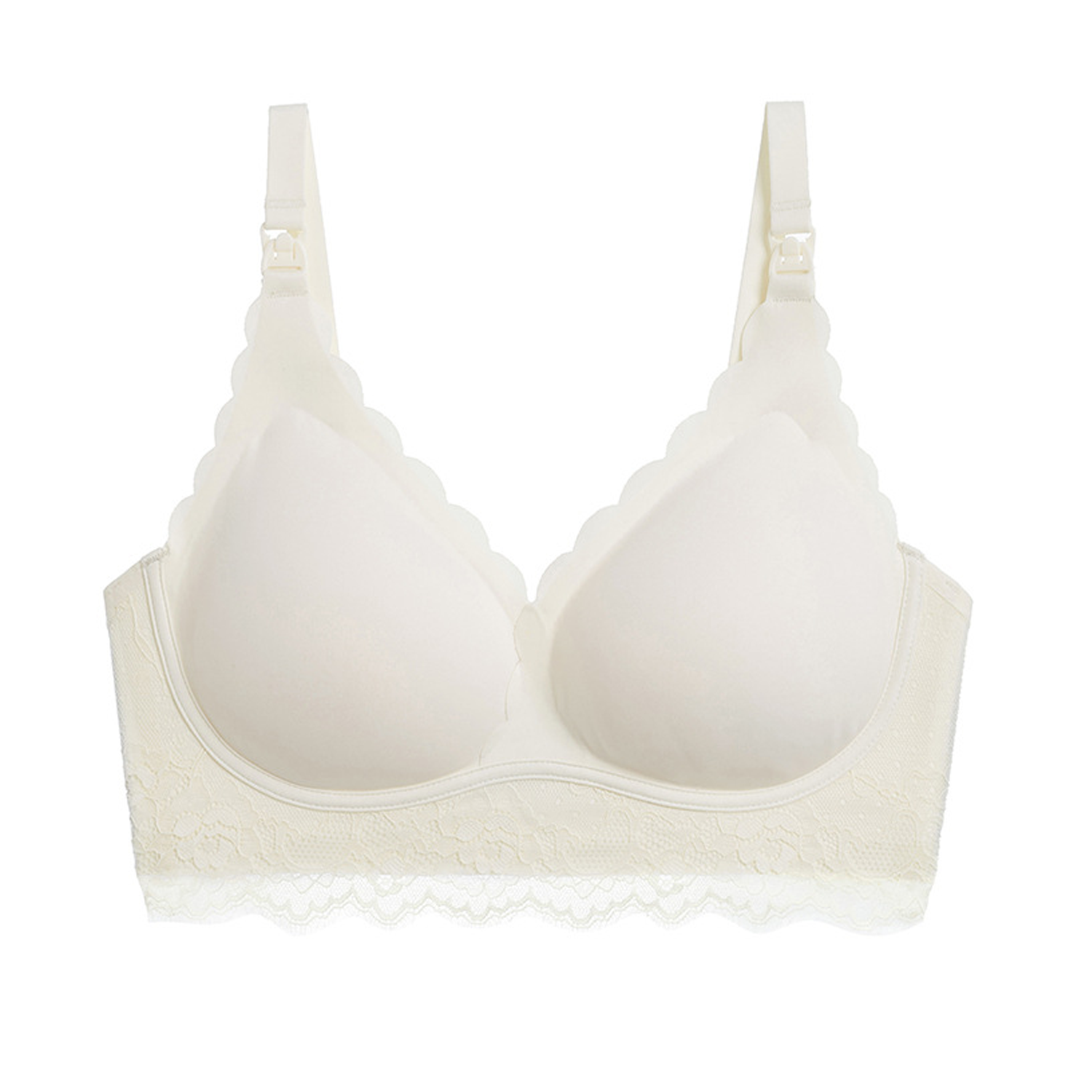 Custom Before Open Buckle Pregnant Breastfeeding Bra Breathable Bralette Maternity Nursing Bra