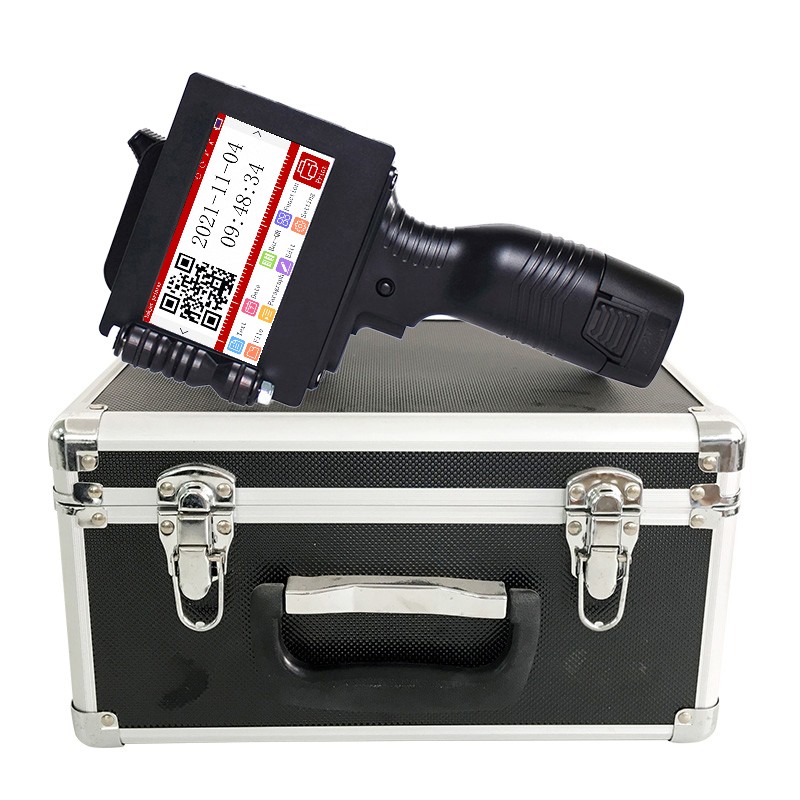 Hand-held Inkjet Printer Print Date Coder Batch Batch Number Inkjet Carton Outer Packaging Box Inkjet Gun