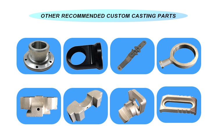 Custom Made Drawings Casting Aluminum Alloy Gravity Die Casting Auto Spare Parts for auto supplies