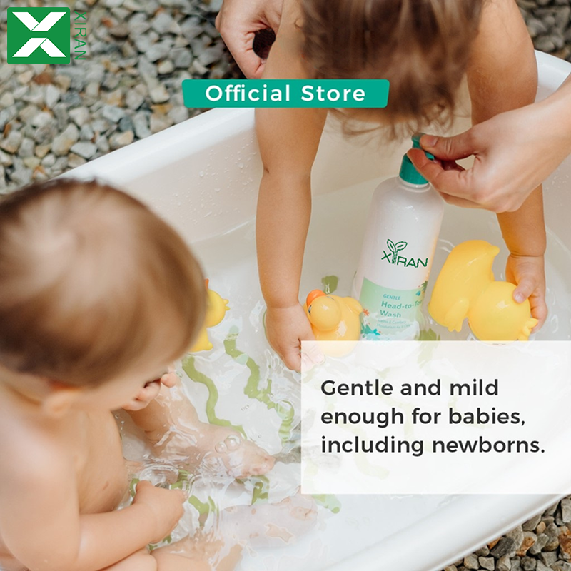 100% Natural Organic Tear-Free Baby Body Wash Baby Daily Care Unscented Chamomilla Baby Body Wash Set For All Skin