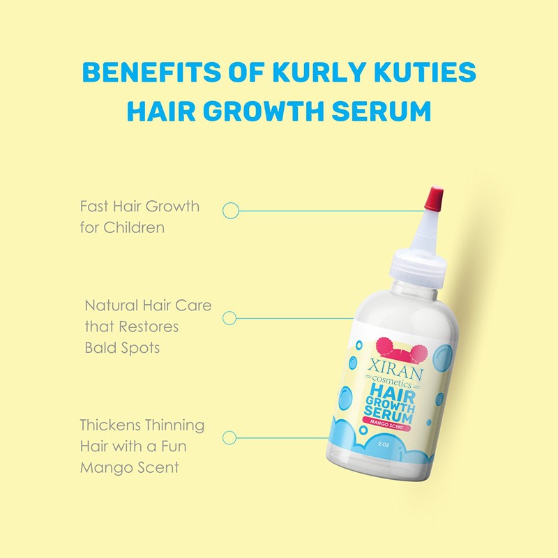 Private Label Baby Children Hair Growth Serum Shampoo and Conditioner Gentle Vegan Kids Natural Curly Hair Care Set Product