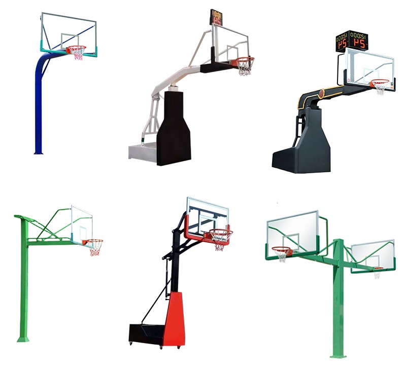 Hotsale International Standard Hand-Hydraulic Basketball Stand movable basketball stand basketball stand adjustable