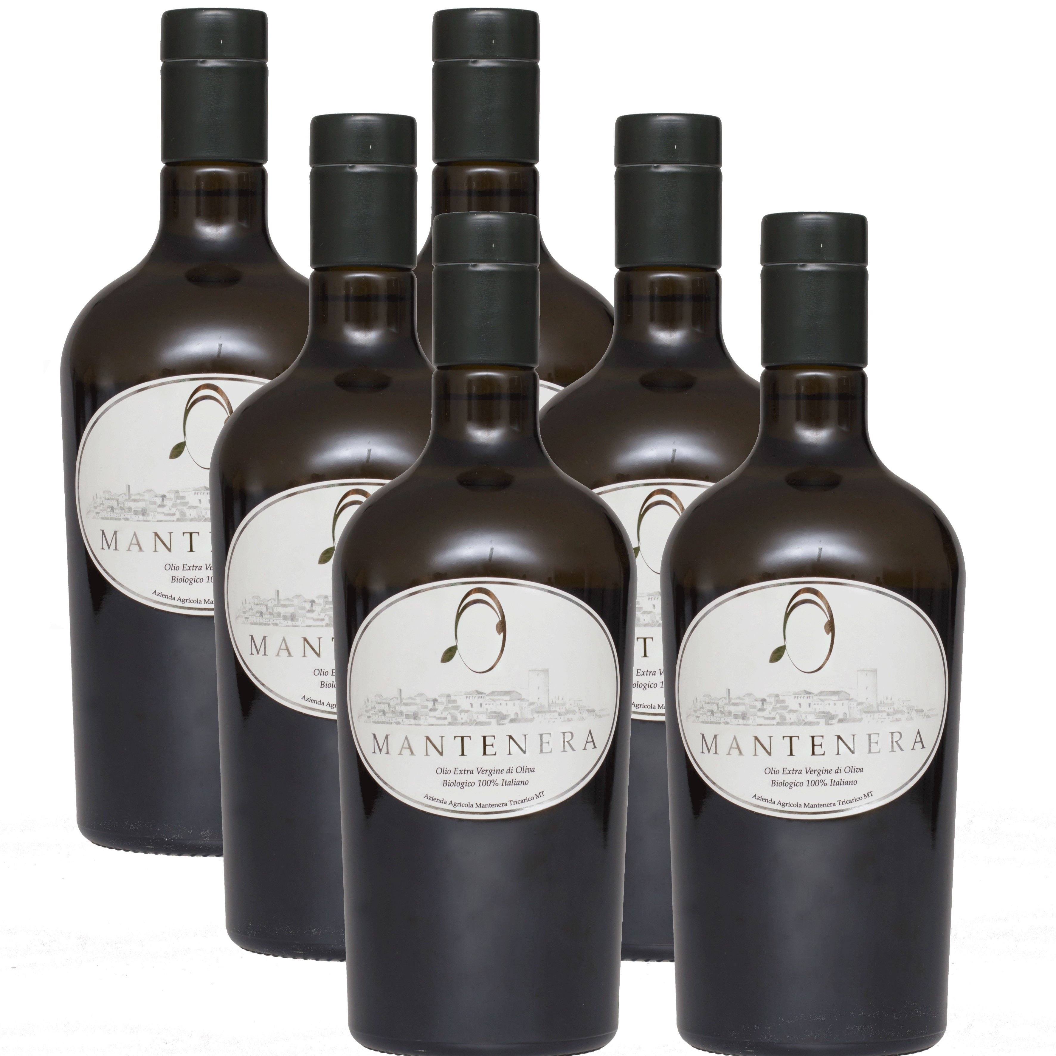 Award-winning Organic Extra Virgin Olive Oil Mantenera 500 ml bottles for cooking
