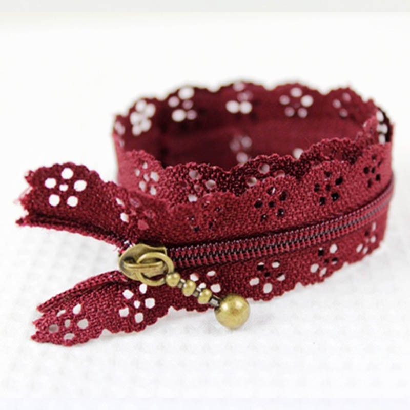Cross-border direct selling craft lace zipper tailor sewing accessories clothes invisible zipper resin