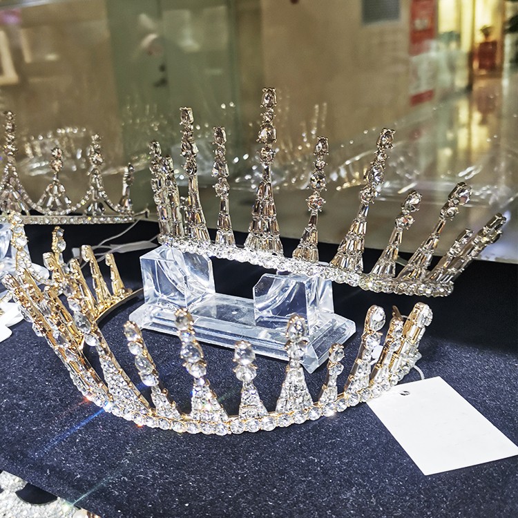 Bridal Hair Clip Crystal Fashion Elegant Flower Women Popular Accessories Wedding Oem Head Picture For Wedding Bride Luxury