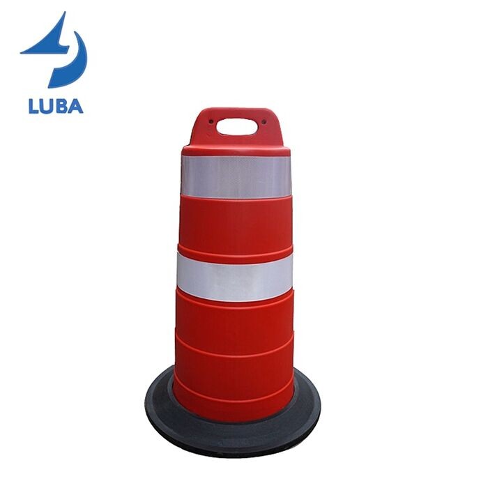 New Arrive Road Safety Reflective Rubber Base Traffic Barrier