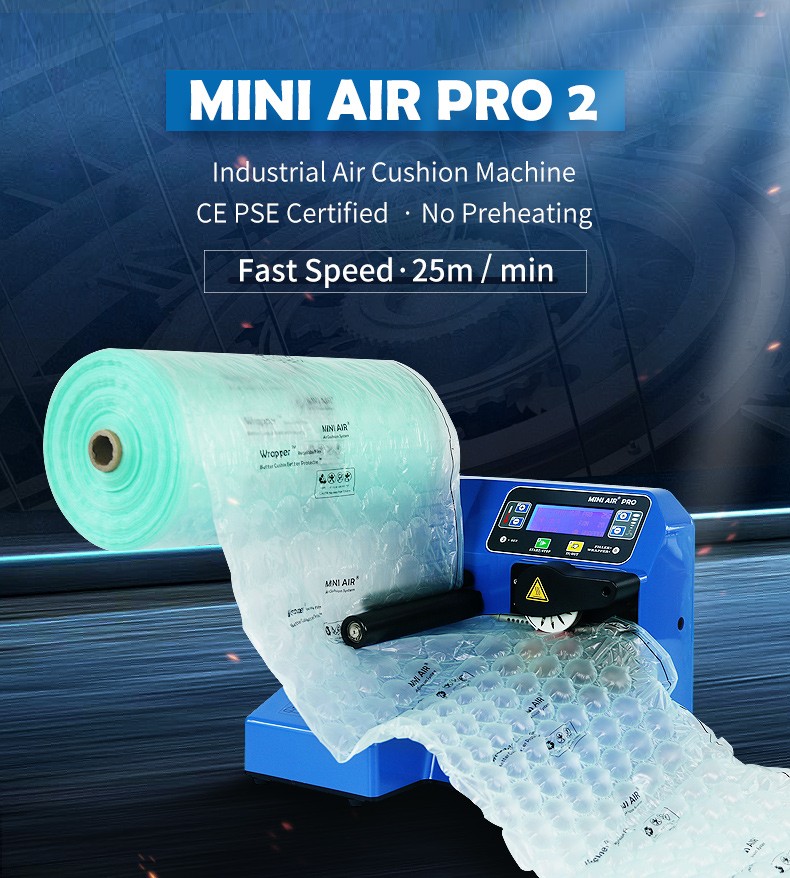 MINI AIR PRO2 Industrial High Speed Air Cushion Machine for Logistics Packaging