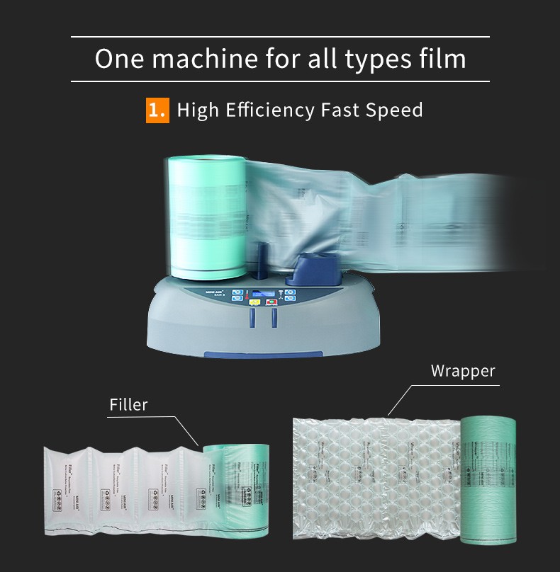 MINI AIR Logistics Supply Chain Desktop Air Cushion Pillow Machines