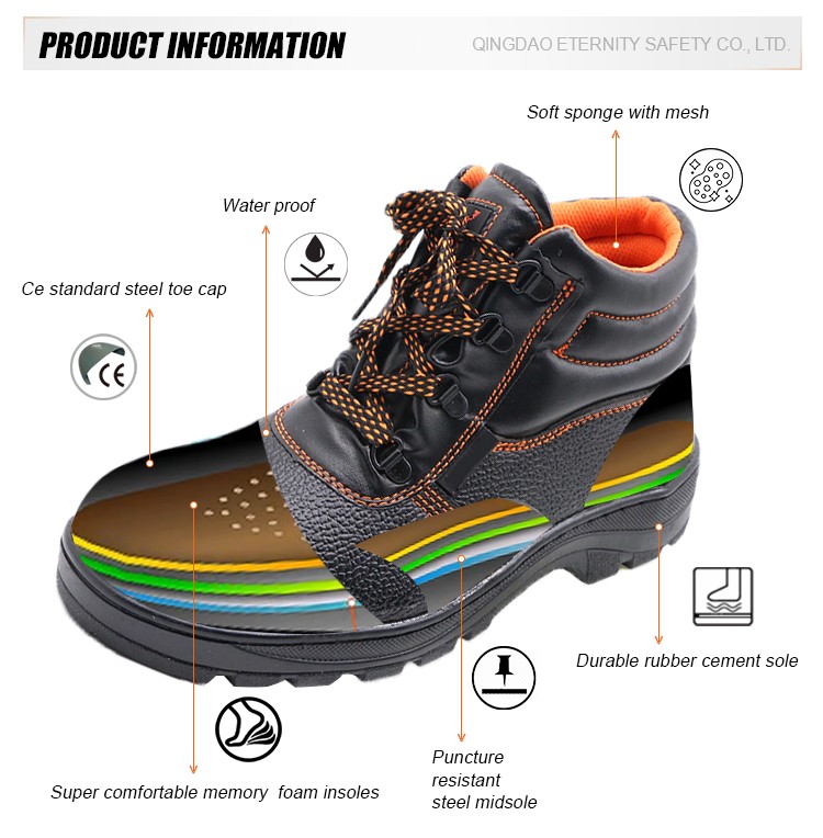 ENTE SAFETY shoe manufacture cheap price safety cat shoes water proof construction footwear safety shoes for men industri