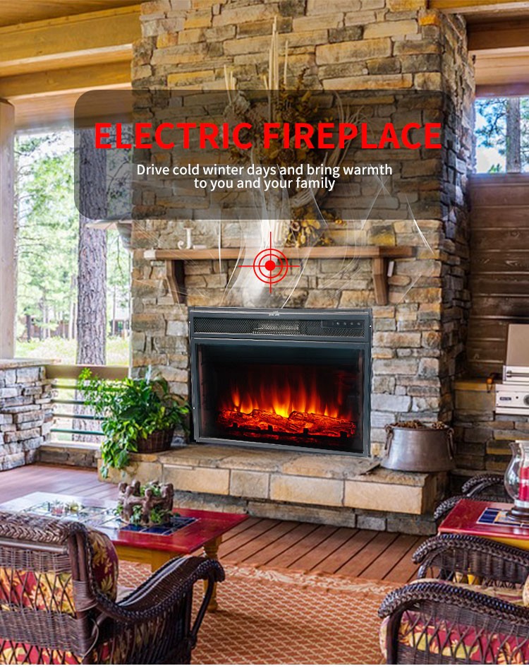 9 hour timer french style electronic recessed fireplace wall tv stand with fireplace