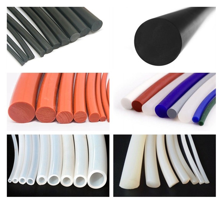 Hot Wholesale O-Ring Rubber Cord Nitrile Buna FFKM EPDM Oring Cord NBR FKM Silicone Rubber Sealing Strip Silicon Rubber O Ring S
