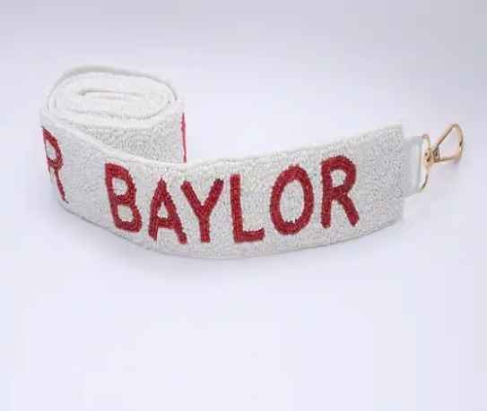 new Beaded Coin Purse 2023 Coin Pouch, Beaded Bag Strap College Game Day Accessories, Texas Baylor