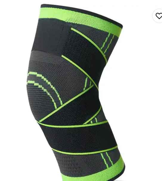 Cheap Price Adjustable Elastic Compression Sleeve Sports Knee Pads Power lifting Knee Sleeve Support With Belt