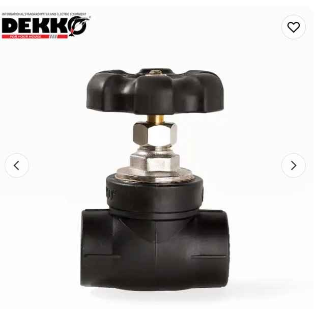 DEKKO Supply PPR UV fittings for PPR pipes polypropylene Gate valve with plastic handle union plumbing Good Price provide sample