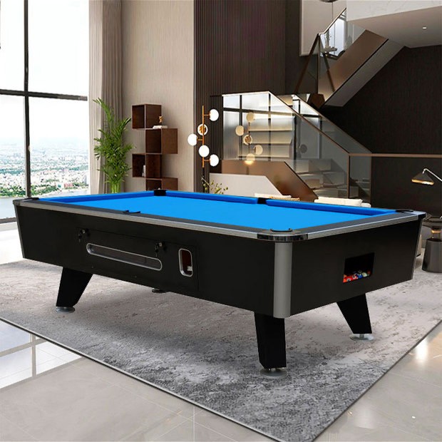 7ft/8ft Coin operated pool table billiard table multi game table coin system