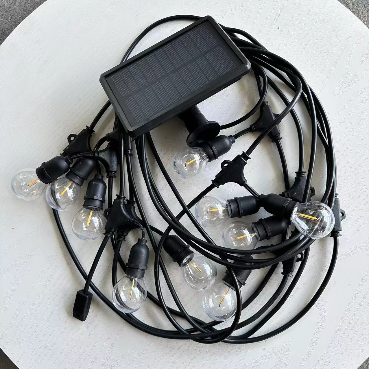 Clear LED bulbs G40 E17 string lights other christmas decorations outdoor holiday weeding decoration