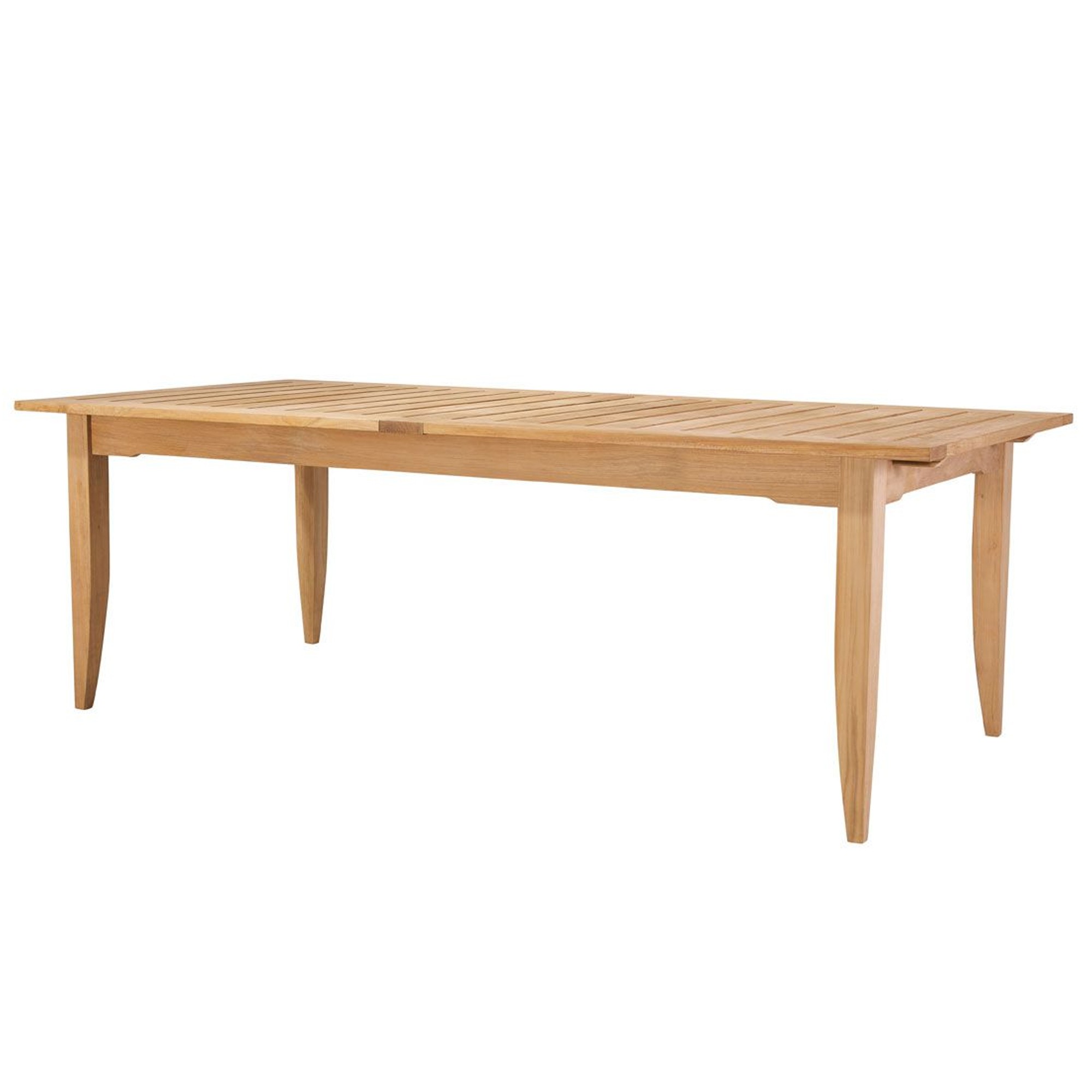 Set Dining Table Teak Wood With Wicker Synthetic Outdoor Furniture-Jay