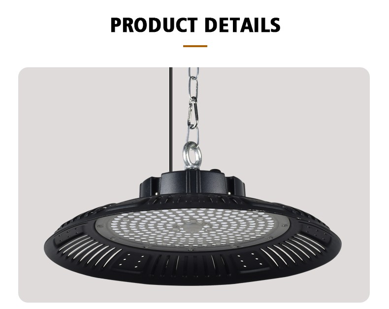 Competitive Price 100W 150W 200W Industrial Lighting Lamp Canopy Light UFO LED High Bay Light Garage For Factory Gymnasium