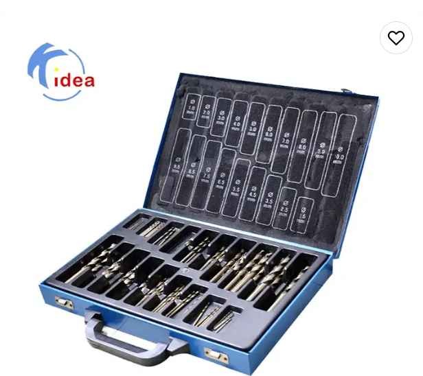 Factory High Quality 170pcs Twist Drill Bit Set Straight Shank metal drilling