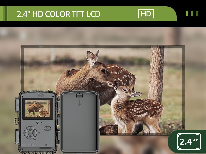 2022 Latest Outdoor Camera Wifi Surveillance Hunting 4g Night Vision Thermal Scope Wireless Trap Hunting Camera
