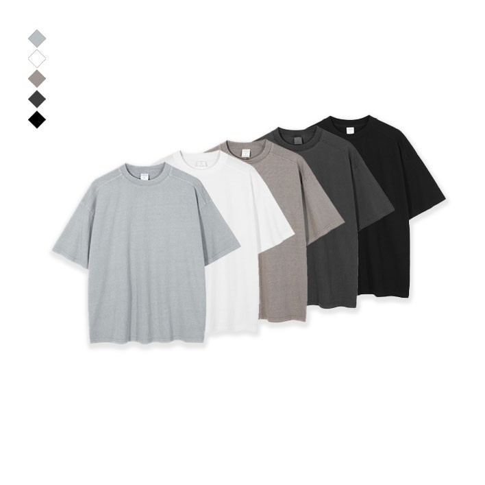 High Quality Stylish Thick Men's Tshirt Oem Logo Private Label Custom Oversized 100% Cotton Men T Shirt
