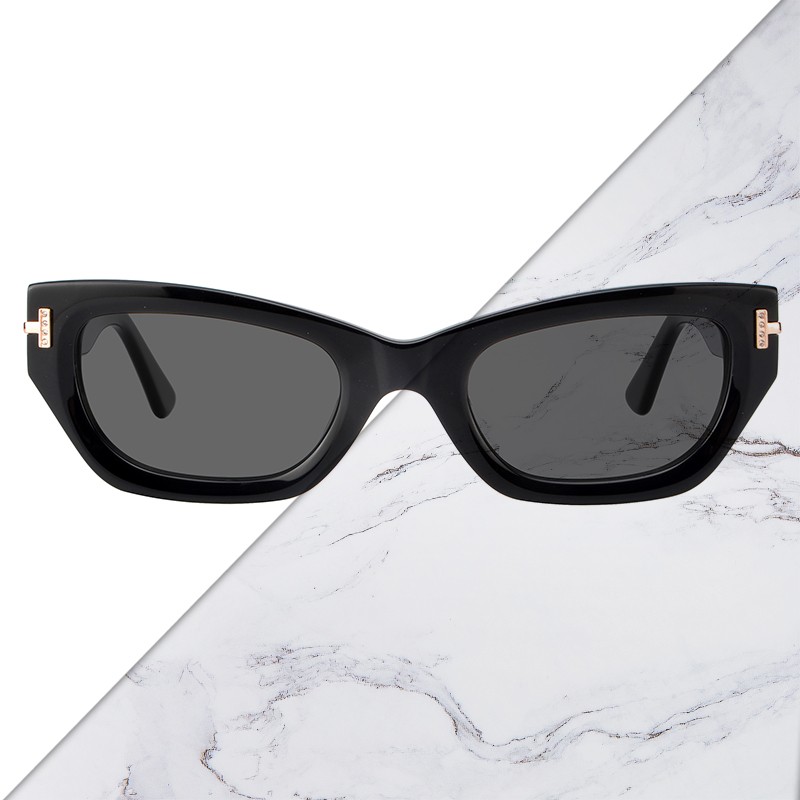 Diamond Women Sunglasses Handmade Brand Designer Cat Eye Men Custom Logo Eyeglasses Vintage Acetate Sun Glasses Polarized Manufa