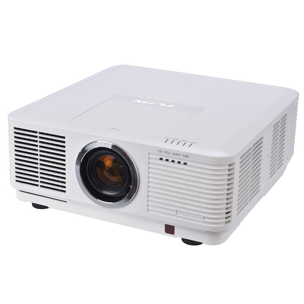 FLYIN on sale 12000 lumens dual lamp 24h working dlp edge fusion 3d mapping holographic projection 4k cinema projector