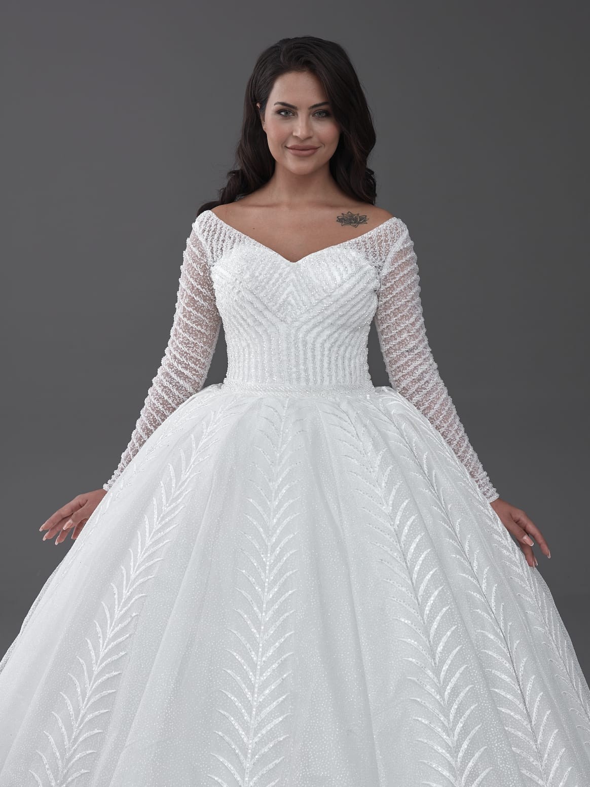 BallGown Prom Bridal Dress Marry Wholesale Fabric Quality Lace French Design Handmade Women Fashion Hot Sale Sexy Custom Trend