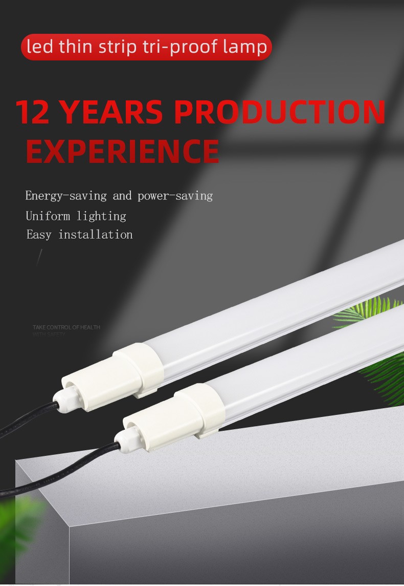 T8 LED Tube for Home or Industry Hot Selling and Factory Price 18W Cover Luminous Light Body Lamp Item Lighting waterproof lamps