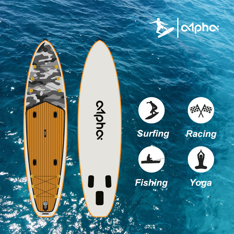 ALPHA Promotion Surfboard Sup Board For River Lake Ocean Youth & Adult
