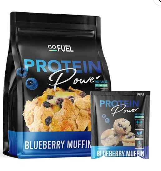 Custom Printed Biodegradable Stand Up Pouch Resealable Aluminum Foil Ziplock 1kg Whey Protein Powder Container Packaging Bag