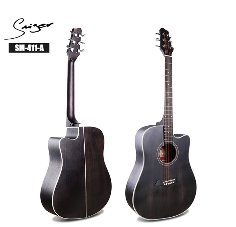 Mahogany laminated folk guitar acoustic china guitar manufacturer for sale