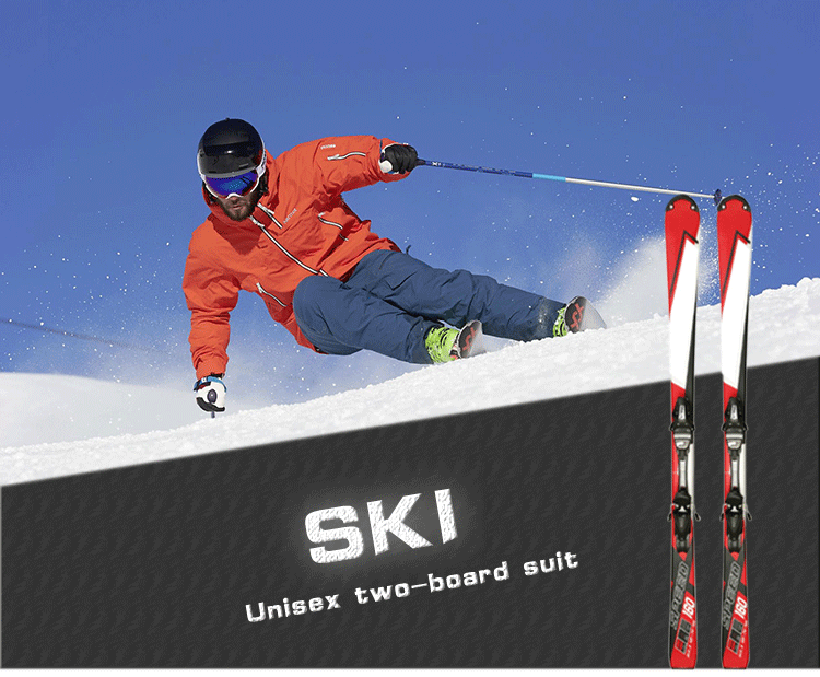 New Customized Cross Country Skis All Mountain Snowboard Custom Handmade Wooden Adult Skiing With Factory Price