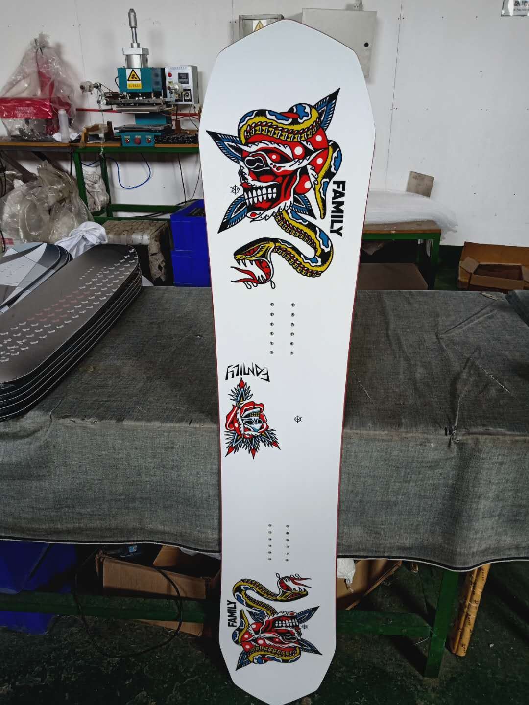 All mountain blank wooden snowboards cheap custom wood snowboard