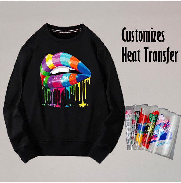 Customized Screenprint Screen Printing Transfer Sticker Manufacturers Designs Pattern Logo plastisol Heat Transfer For t-shirt
