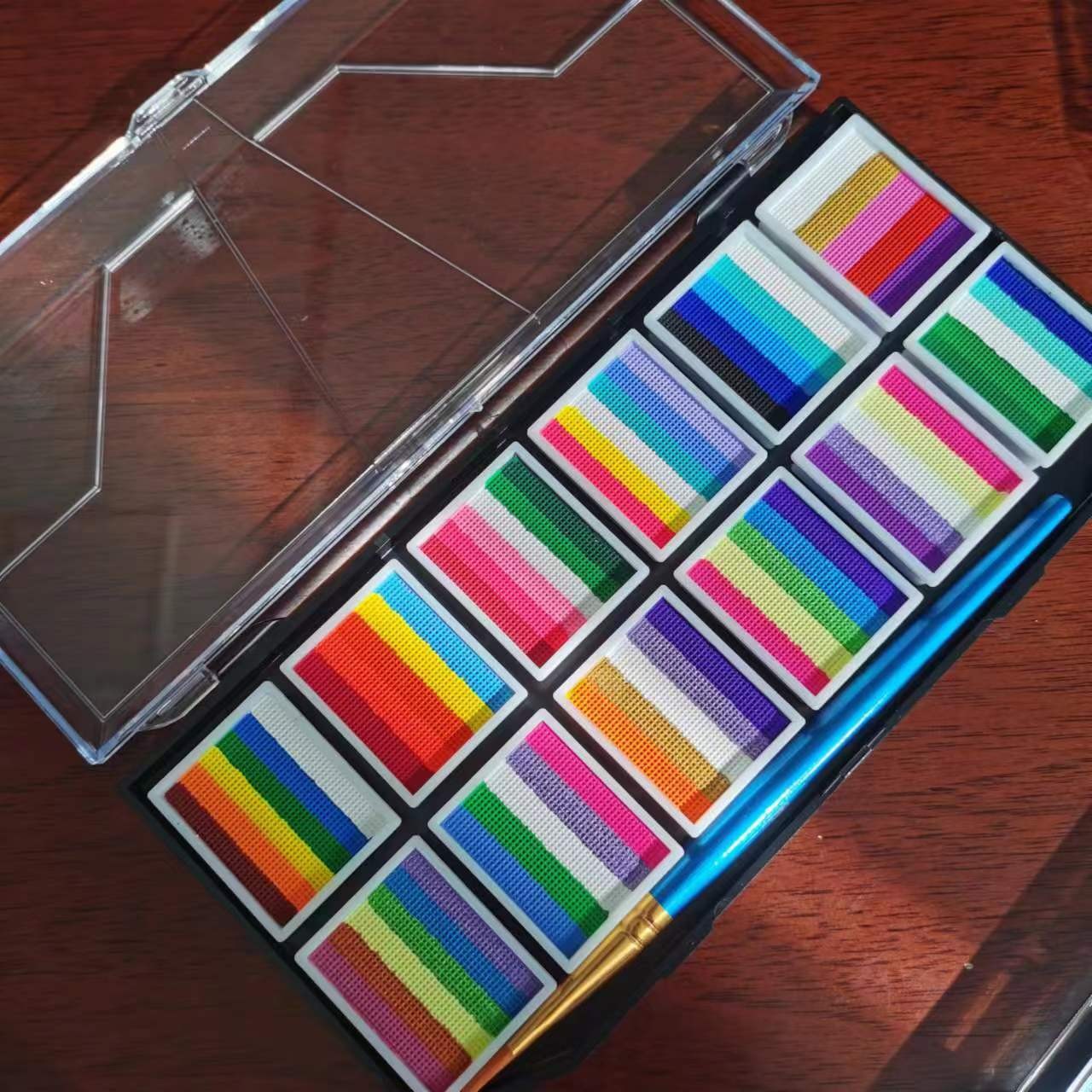 Cheap and High Quality Crayons Set with Customized Packaging Face Paint Multi colors Crayons 12pcs 16pcsPopular