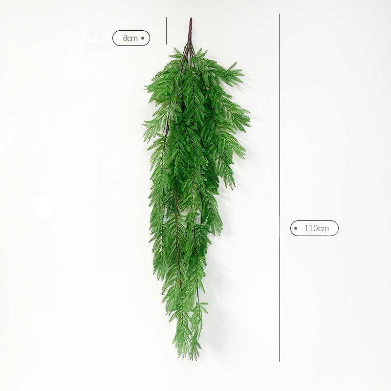 Hanging plants leaf green fern leaves arrangement 100cm artificial leaf plant for decoration