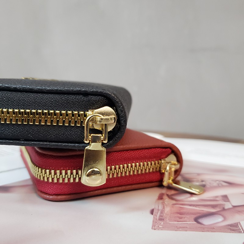 Wholesale fashion Tree card holder zipper wallet credit card bag girls card holder women small change purse